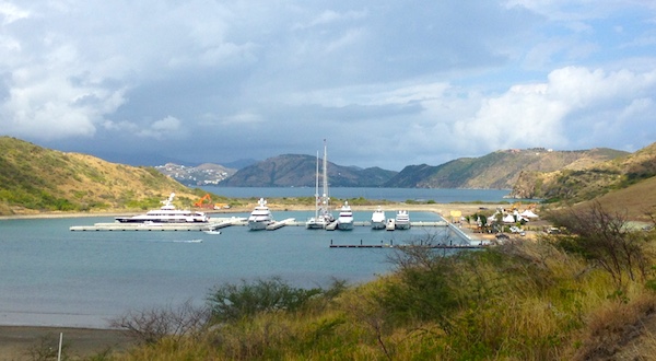 Image for article Opening the Marina at Christophe Harbour